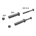 M10 Blind Steelwork Box-Bolts with Galvanised Plated